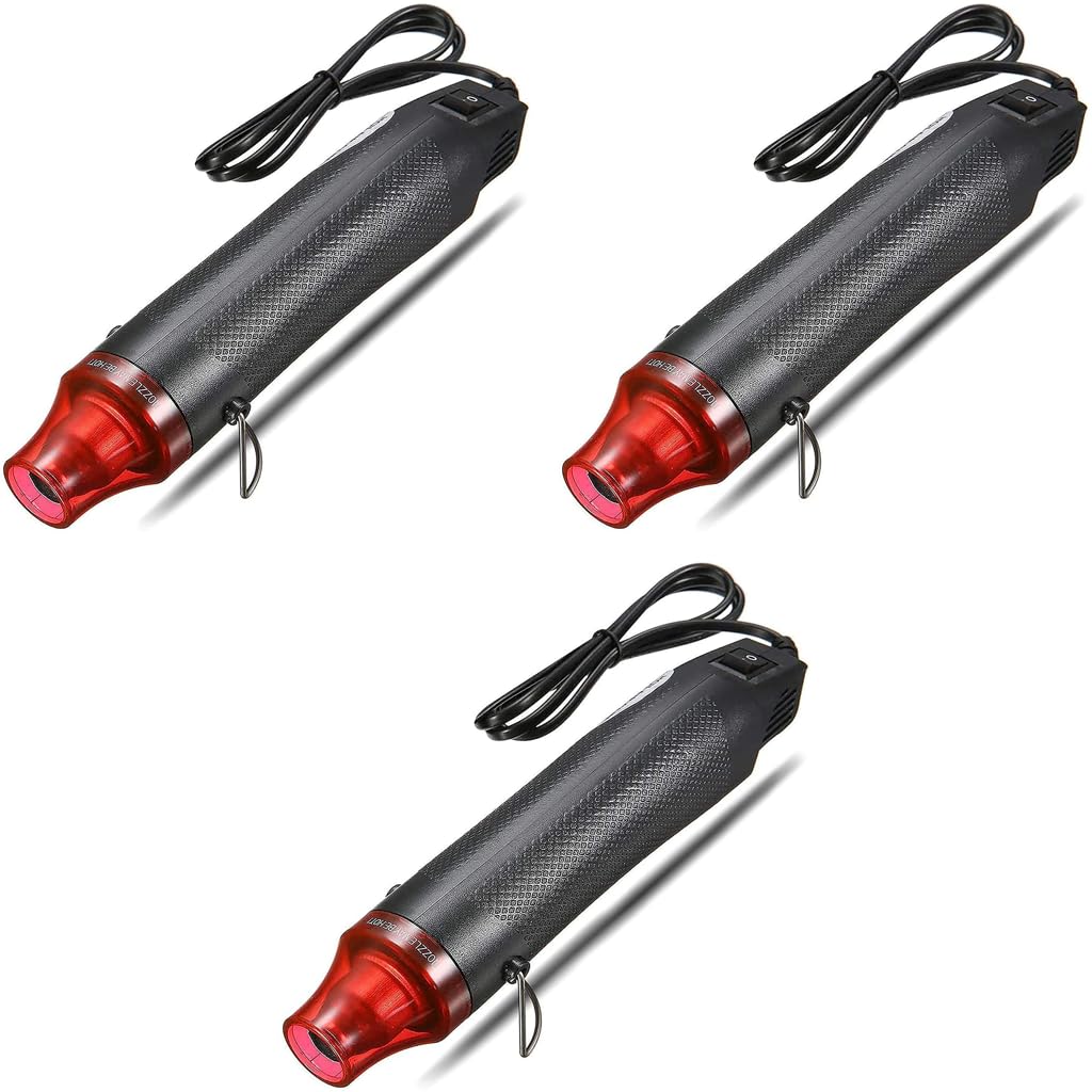 HASTHIP Mini Heat Gun for DIY Crafts with 300W Power and 200°C Heating | ABS & Stainless Steel