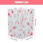 HASTHIP® Washing Machine Dust Cover Front-Loading Washing Machine Dust Cover PEVA Washing Machine Fashion Floral Print Household Washing Machine Dust Cover