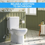 HASTHIP Toilet Sprayer for Hygiene and Cleaning with 4ft Hose | Pressurized Stainless Steel Handheld Rinser