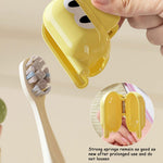 HASTHIP Toothbrush Cover Case for Travel and Home with Dustproof Secure Fit | 3 pcs Multicolor Plastic Protector
