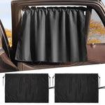 HASTHIP® STHIRA Cortina Deslizante para Ventana de Coche con Ventosa, Cortina Opaca para Privacidad, 46x68cm