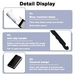 HASTHIP Diamond Sharpening File for Scissors and Garden Tools featuring Anti Slip Handle | 3PCS 5 in Steel Design