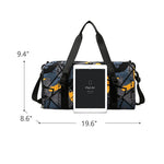 HASTHIP® Bolsa de gimnasio con separación de ropa seca y húmeda