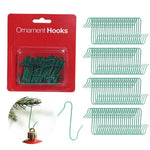 HASTHIP S Hooks for Christmas Tree Decoration featuring 1.57 in Metal Design and 100 Pcs Green Set