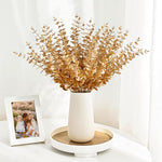 HASTHIP® 20Pcs Artificial Eucalyptus Stems Artificial Plants Home Decor, Faux Eucalyptus Leaves Greenery Branches Artificial Flowers for Decoration, Arrangement, Wedding, Home, 16" (Vase Not Included)