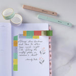 HASTHIP Washi Tape Set for Journaling and Scrapbooking featuring 4 Colorful Rolls | Planner Decoration