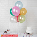 HASTHIP Balloon Stand for Decoration with 18PCS Sticks and Bases for Birthday & Party Use