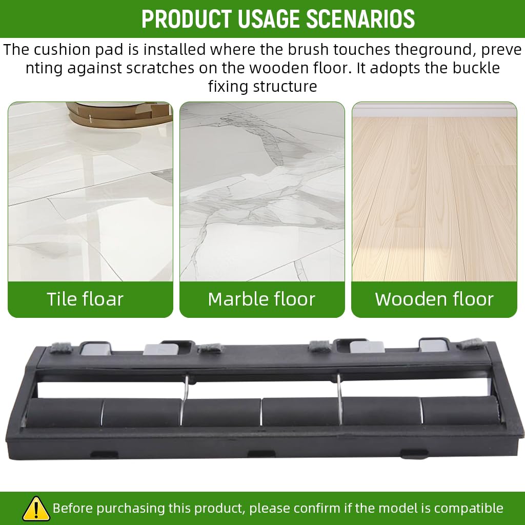 HASTHIP Main Brush Hood Replacement for ECOVACS Deebot T8 N8 X1 T10 | Easy Snap Fit Cover