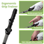 HASTHIP Golf Swing Trainer, Retractable Golf Training Club with Adjustable Length & Sound Feedback