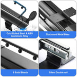 HASTHIP Space Saving Multi Hanger Organizer for Closet with Pull Out Rail and 18.1 in Depth | Metal Screw Mounted Design