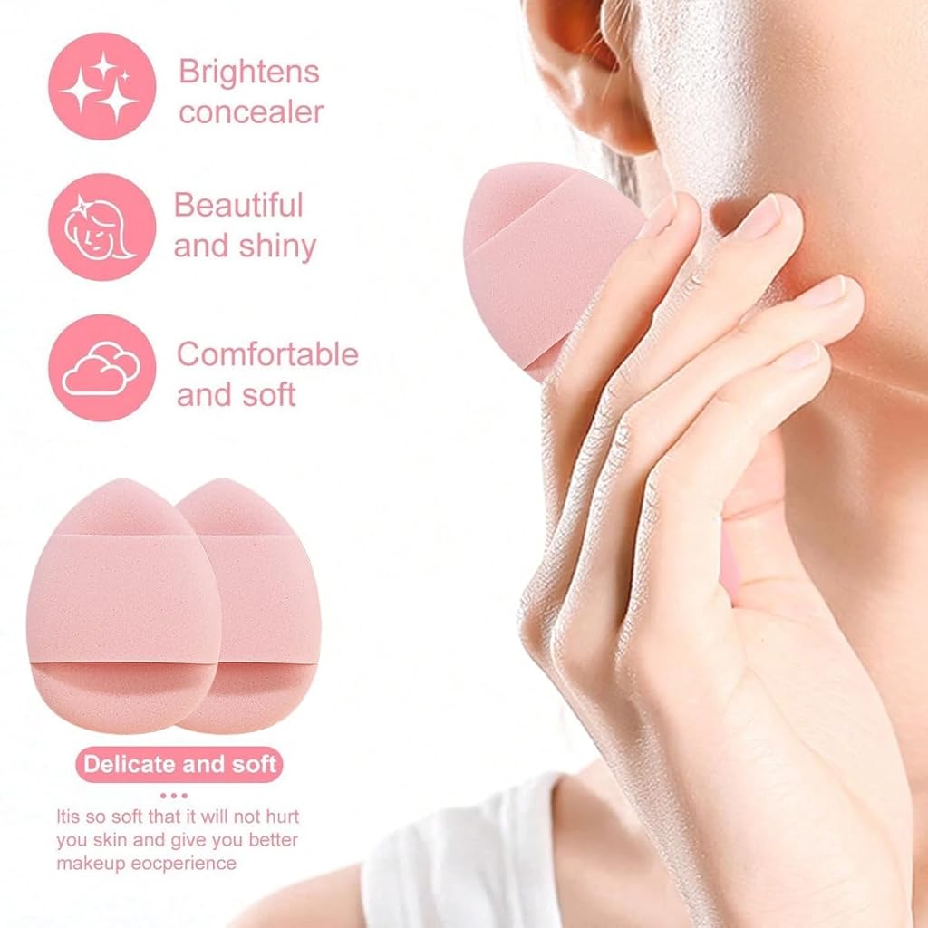 HASTHIP® Makeup Brush Tool Set Synthetic Foundation Powder Concealers Eye shadows Blush Makeup Brushes (Pink, 40Pcs Set) - Pink