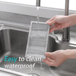 HASTHIP Silicone Bathroom Tray for Countertop Organization with Non Slip Surface 20x10cm | Modern Marble Pattern Easy Clean Storage