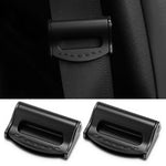 HASTHIP® Ajustador de Cinturón de Seguridad Coche Universal 2PCS,Comfort y Seguridad para Conductor y Pasajero,Antideslizante Fácil Instalar