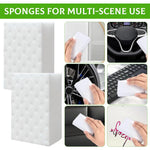 HASTHIP Magic Eraser Cleaning Pads for Kitchen and Bathroom with 8Pcs 6X Density Melamine Foam | Non Scratch Surface Cleaner