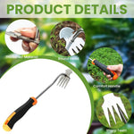 HASTHIP Weeding Artifact Uprooting Tool for Gardening with Stainless Steel Construction 2PCS