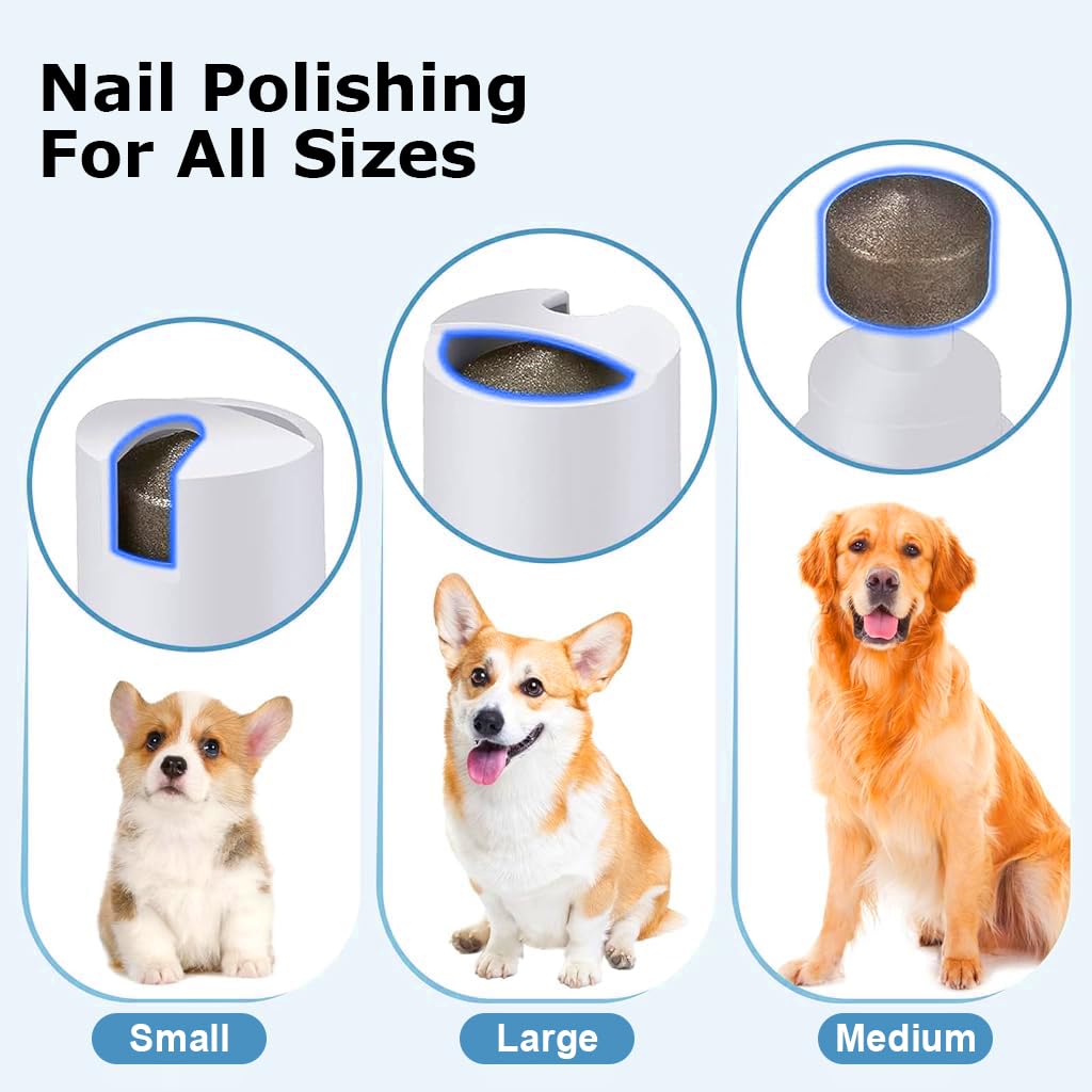 HASTHIP 4-in-1 Electric Dog Grooming Kit with USB Rechargeable Trimmer