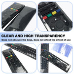 HASTHIP Heat Shrink PVC Pouches for Remote Controls featuring Transparent 8x25cm Design | Pack of 100 Dustproof Covers