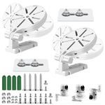 HASTHIP 2-Pack Baby Monitor Wall Mount with 145° Adjustable Angle