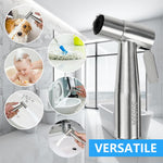 HASTHIP Toilet Sprayer for Hygiene and Cleaning with 4ft Hose | Pressurized Stainless Steel Handheld Rinser