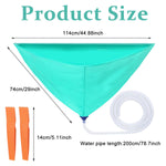 HASTHIP AC Service Wash Bag Cover for Wall Mounted Split Units with 6.6ft Drain Tube | Waterproof PVC Cleaning Kit