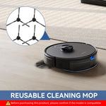 HASTHIP Replenishment Kit for Ecovacs Deebot Y1 and Y1 Pro featuring 4 side brushes | gentle surface care