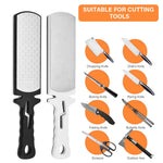 HASTHIP Diamond Sharpening Plate for Kitchen Tools featuring 400 1000 Grit & Ergonomic Handle