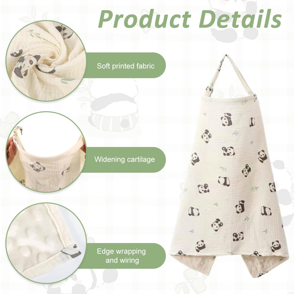 HASTHIP Cotton Nursing Cover for Mothers