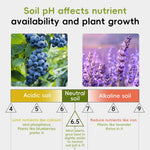 HASTHIP Soil pH Test Strips for Garden and Lawn with 3.5–9 Range | 100 Count Pack