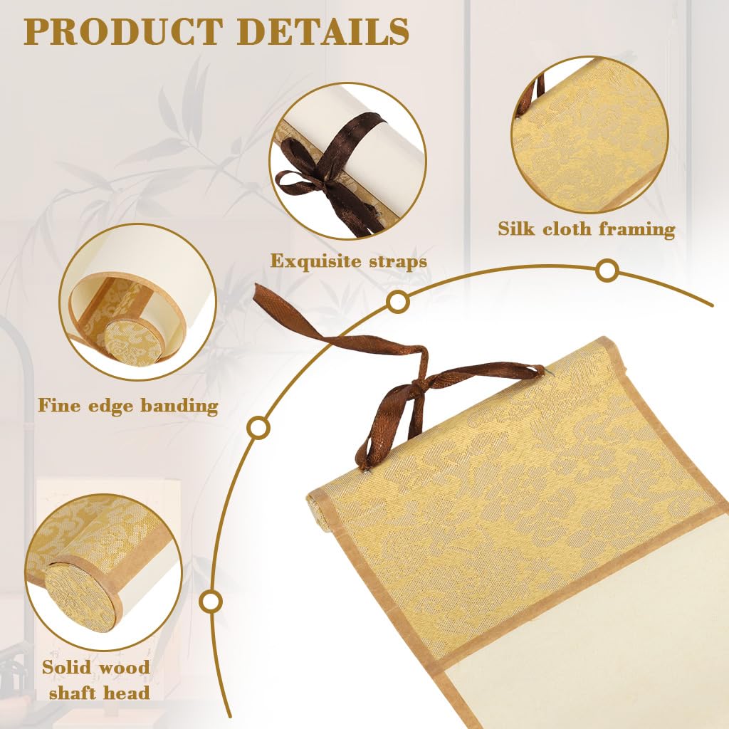 HASTHIP Blank Rice Paper Calligraphy Scroll