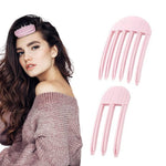 HASTHIP® Pinzas Voluminizadoras Retráctiles para Mujer y Hombre, 2pcs Clips de Raíz Levantadora sin Marcas, Pinza Mágica de Peinado con Diseño Antideslizante, Ideal para Flequillo Esponjoso
