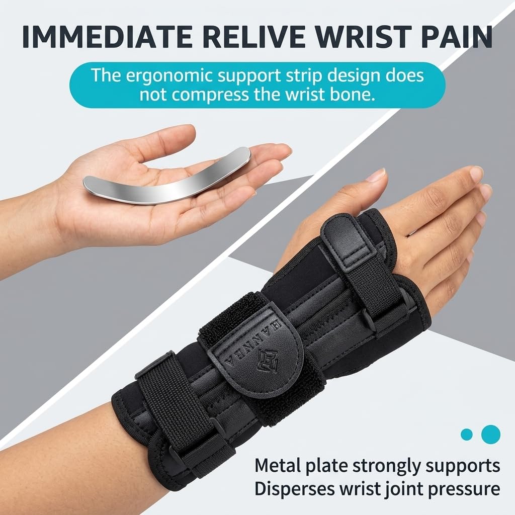 Hannea Adjustable Wrist Brace for Daily Use