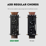 HASTHIP Guitar Chord Presser for Beginners with Clip-on Design and Capo Compatibility 2PCS