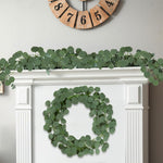 HASTHIP Eucalyptus Garland for Wedding and Home Décor featuring 6 Pack 2.4m Handmade Vines | Realistic Green Leaves