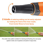 HASTHIP® Garden Hose Spray Nozzle Kit Pressurized Water Spray Nozzle with 3 Connectors Multi Purpose Spray Nozzle with 3 Spray Patterns Universal Sprayer Head for Car Washing, Gardening, Watering