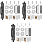 HASTHIP Replacement Parts for Dreame L S10 Ultra Vacuum Cleaner with 39PCS Kit | 1 Main Roller Brush and 4 Side Brushes