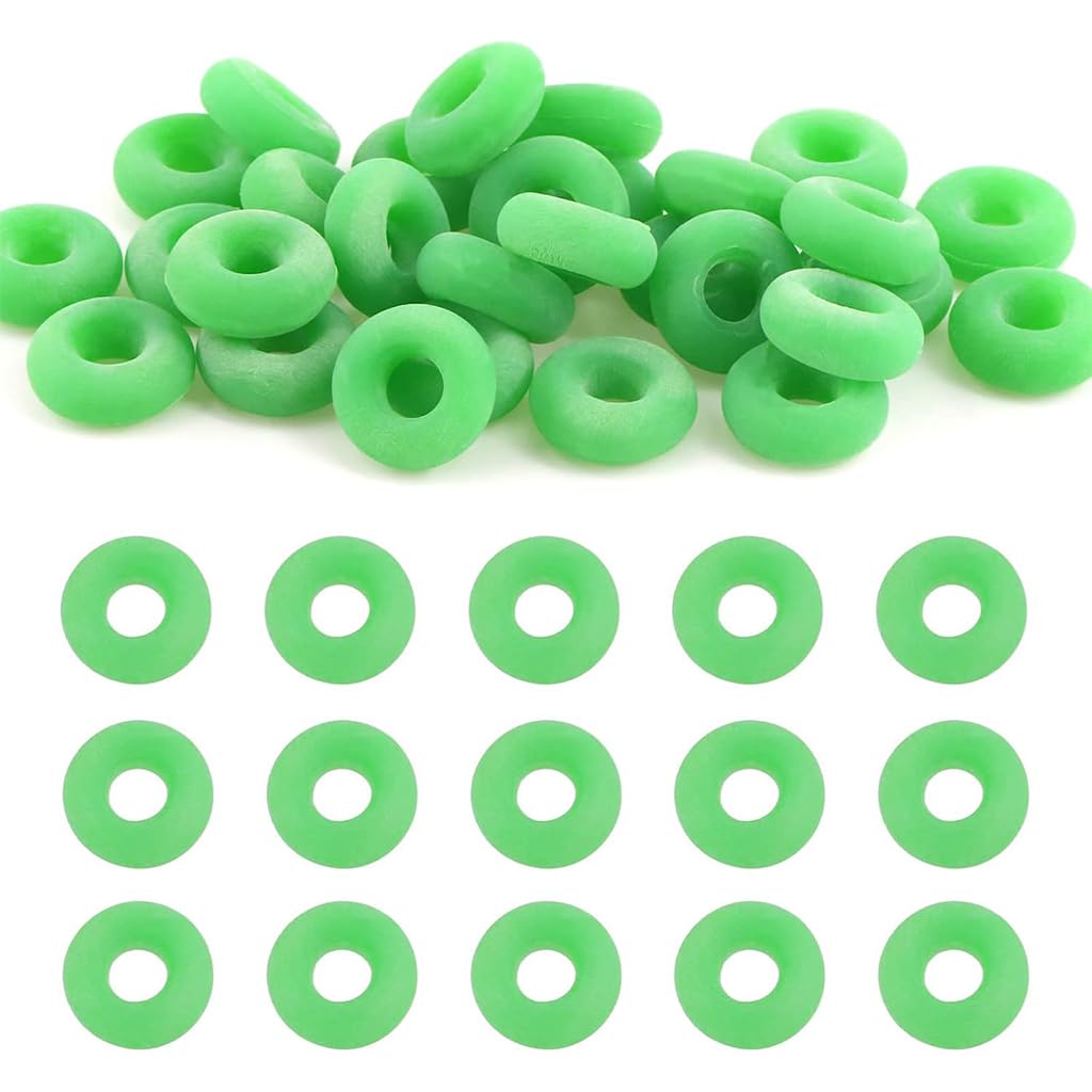 HASTHIP Lamb Tail Docking Rings 100 pcs 0.24 in Inner Diameter Rubber for Newborns | Bloodless Elastrator Application