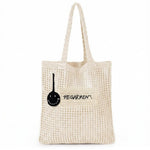 HASTHIP® Bolsa de Playa para Mujer,Bolso de Hombro Malla Plegable Grande con Compartimentos y Bolsillos,Tote Bag Verano Boho Ganchillo para Vacaciones y Picnic