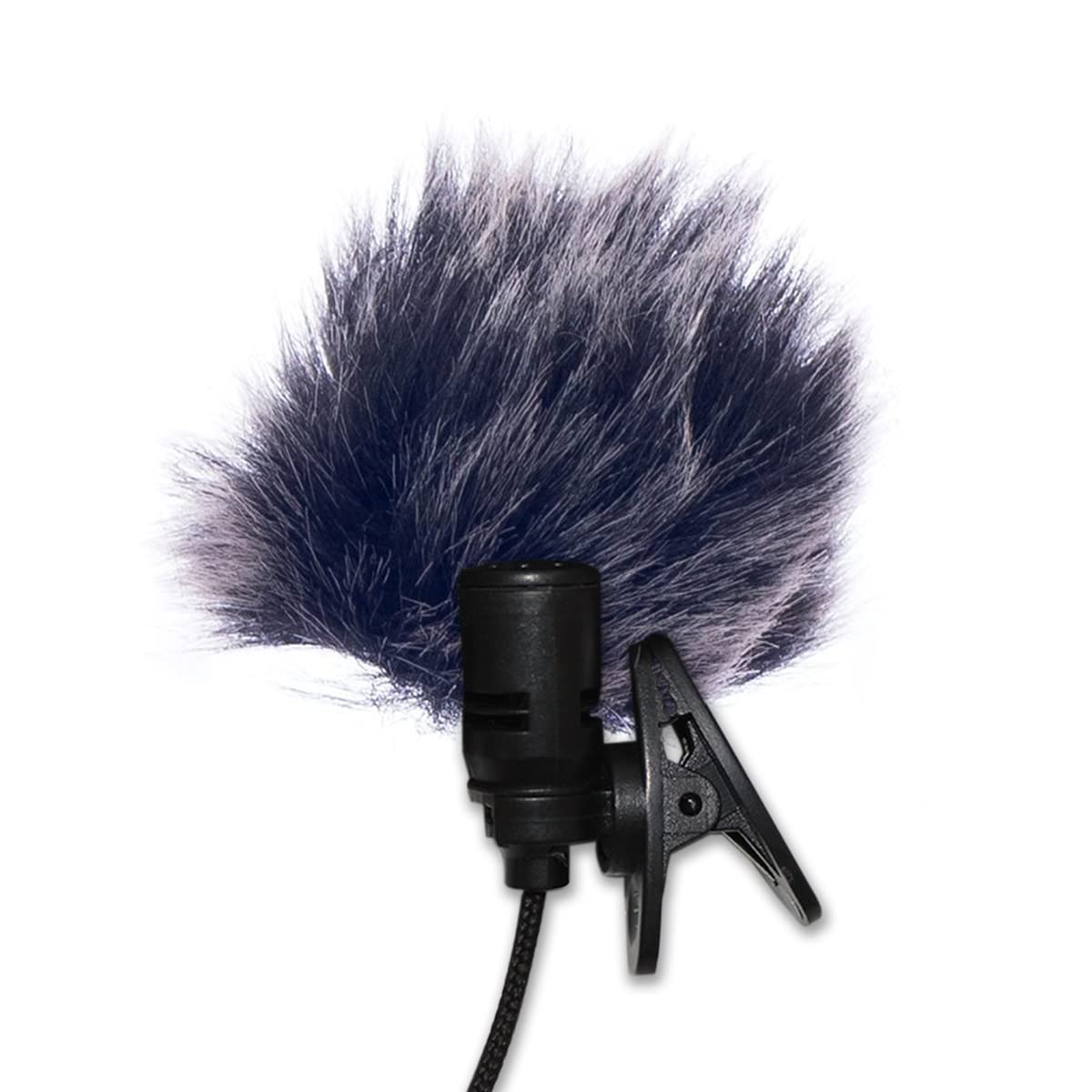 Proberos® Imported Black Fur Microphone Windscreen for Lapel Lavalier Mic, Outdoor Furry Windscreen Dead Cat for Mic, Cover Mic Filter Lapel Microphone Mic Fur Windscreen Wind Muff Windshield Mic Accessories
