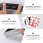 HASTHIP Washi Masking Tape Set for DIY Toy Car Roads with 4 Rolls 5m Each and Traffic Stickers