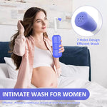 Portable Jet Spray For Toilet, 450ML Antislip Strong Spray Portable Bidet, Travel Bidet With Longer Bottle Rod For Personal Hygiene, Postpartum Essentials, Hemmoroid Treatment, Baby Wash Green