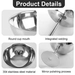 HASTHIP® Stainless Steel Ice Cream Bowls