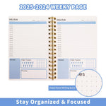 HASTHIP Planner Diary for Weekly and Monthly Scheduling with 70 Sheets and 8 Stickers | Goal Setting and Mindful Living