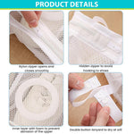 HASTHIP Shoes Wash Bags for Sneakers and Clothing 11.8x14.1x4.7 in with Zipper and Straps