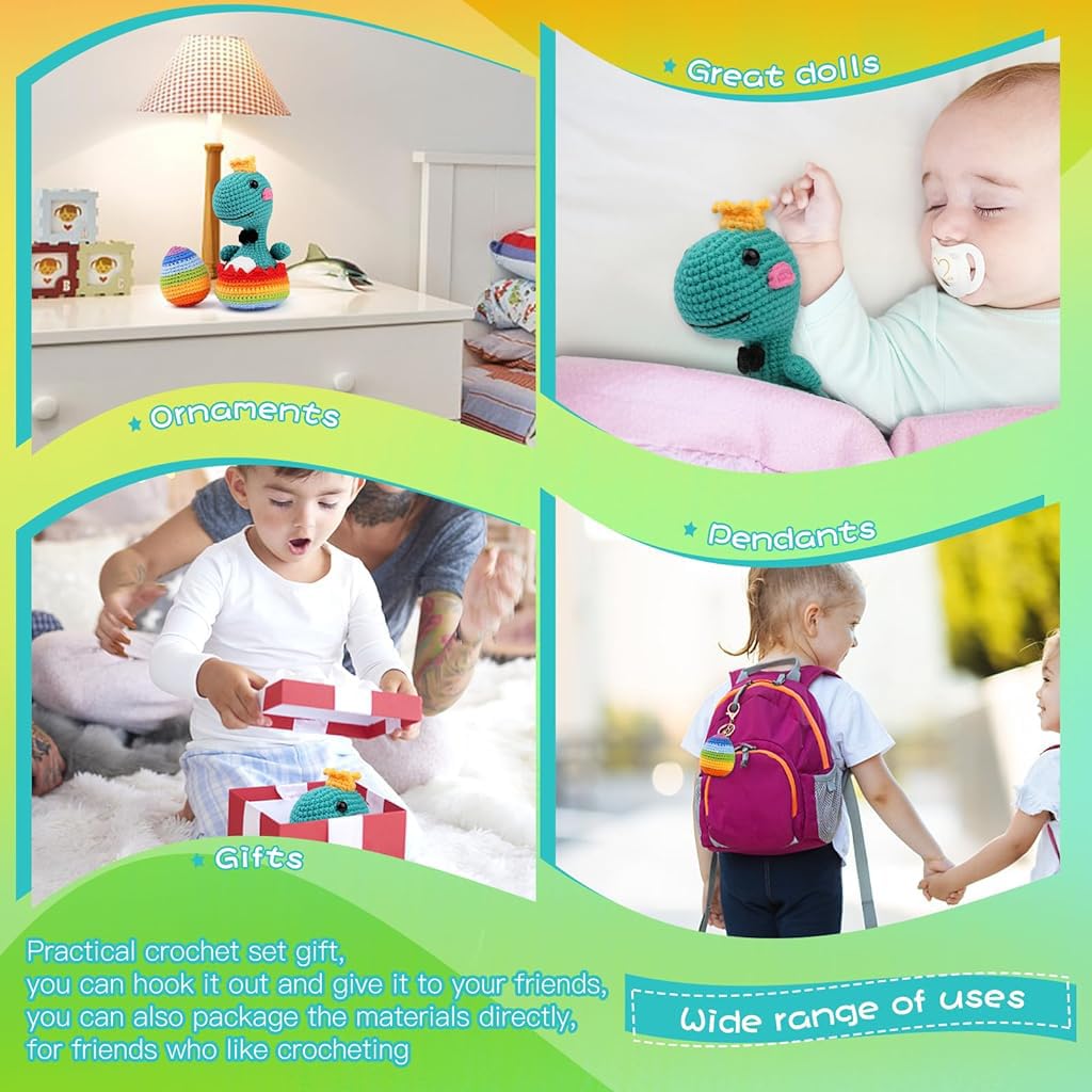 Crochet Stuffed Animal Kit Crochet Kit for Beginners Knitting Kit