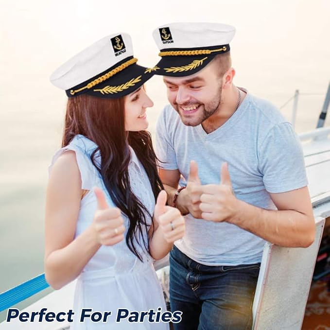 HASTHIP® Captain Cap & Sunglasses Set