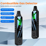 HASTHIP Gas Leak Detector for Home and Outdoor Use with LCD Display and Dual Alarm | Adjustable Sensitivity up to 1000ppm