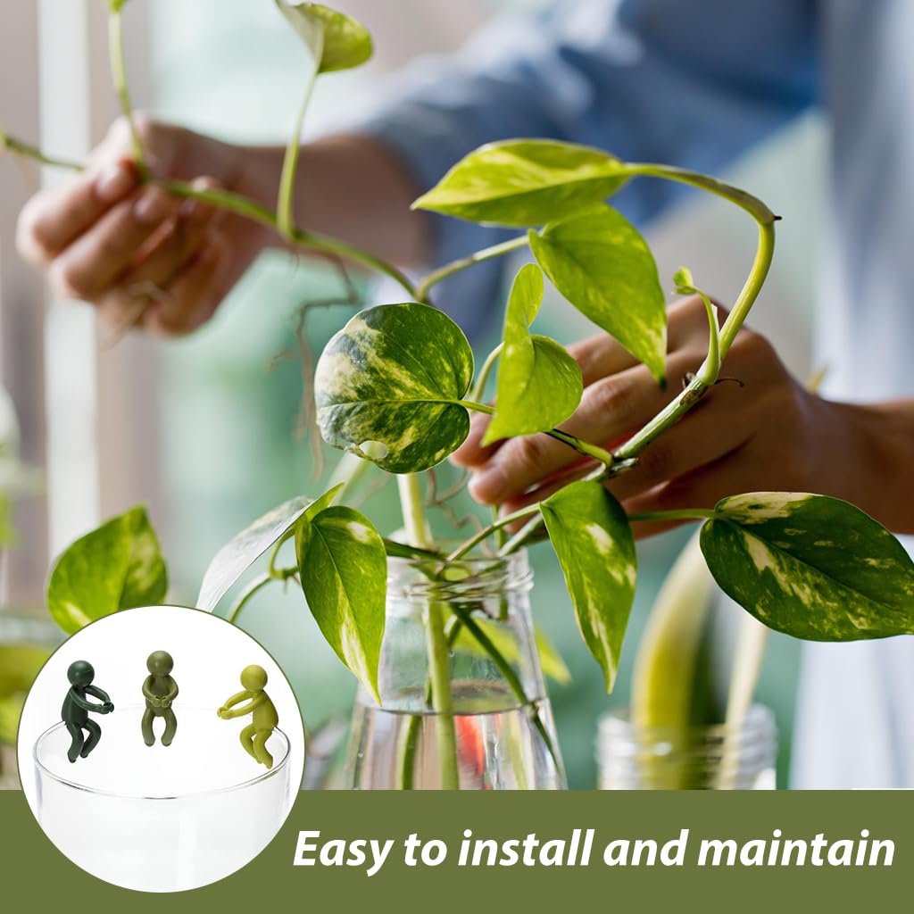 plant support for hydroponics Cartoon Garden Plant Support 3Pcs for Indoor Plants