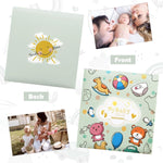 HASTHIP Pregnancy Journal for 200 6 inch Photos with Cartoon Hardcover & Note Pages | Baby Shower Gift for Mom to Be