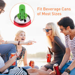 HASTHIP Manual Can Opener 6 Pack for Soda & Beer with Slide Switch | Tough Plastic for Everyday Use