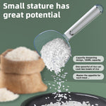 HASTHIP Measuring Scoop Set of 2 for Kitchen and Pantry Use featuring Built In Bag Seal Clip